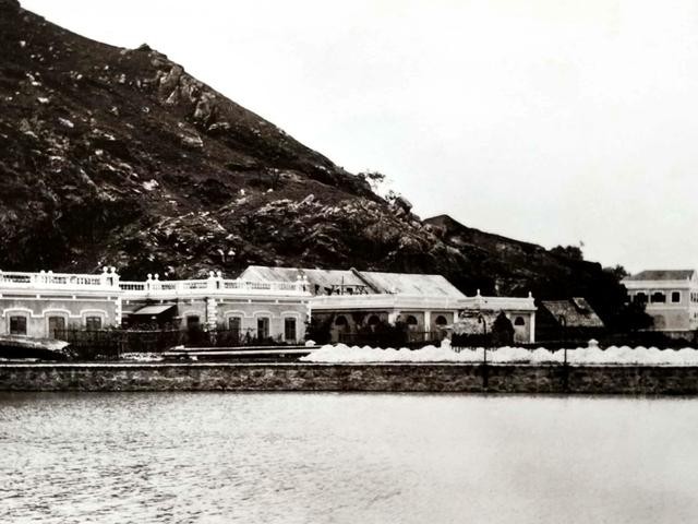 澳門政府船塢，1899年。