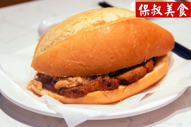豬扒包/咖喱牛腩麺/椰汁咖喱雞麺（保叔美食）
